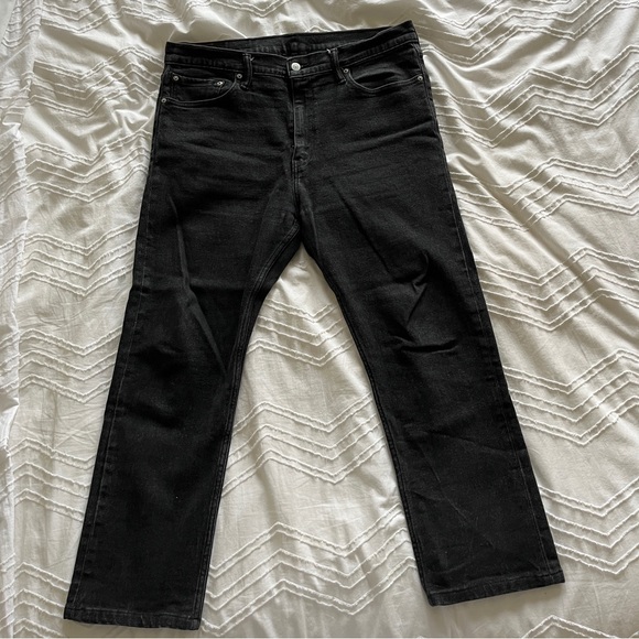 Levi 510 Black Jeans - Cropped - Picture 2 of 4